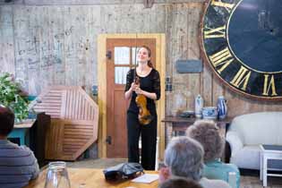 Concert at the 'Haus Tanne'